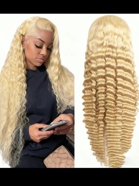 Stunning Blonde Wavy Hair Extension Cap Soft, Natural Volume Perfect Summer Look